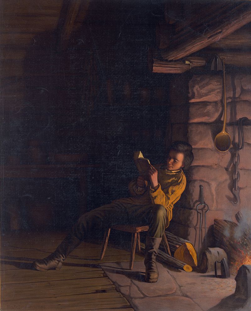 800px-lincoln-as-a-boy-reading-at-night